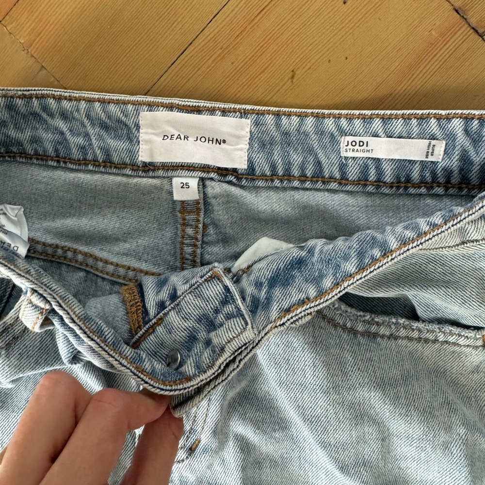 Dear John straight jeans size 25